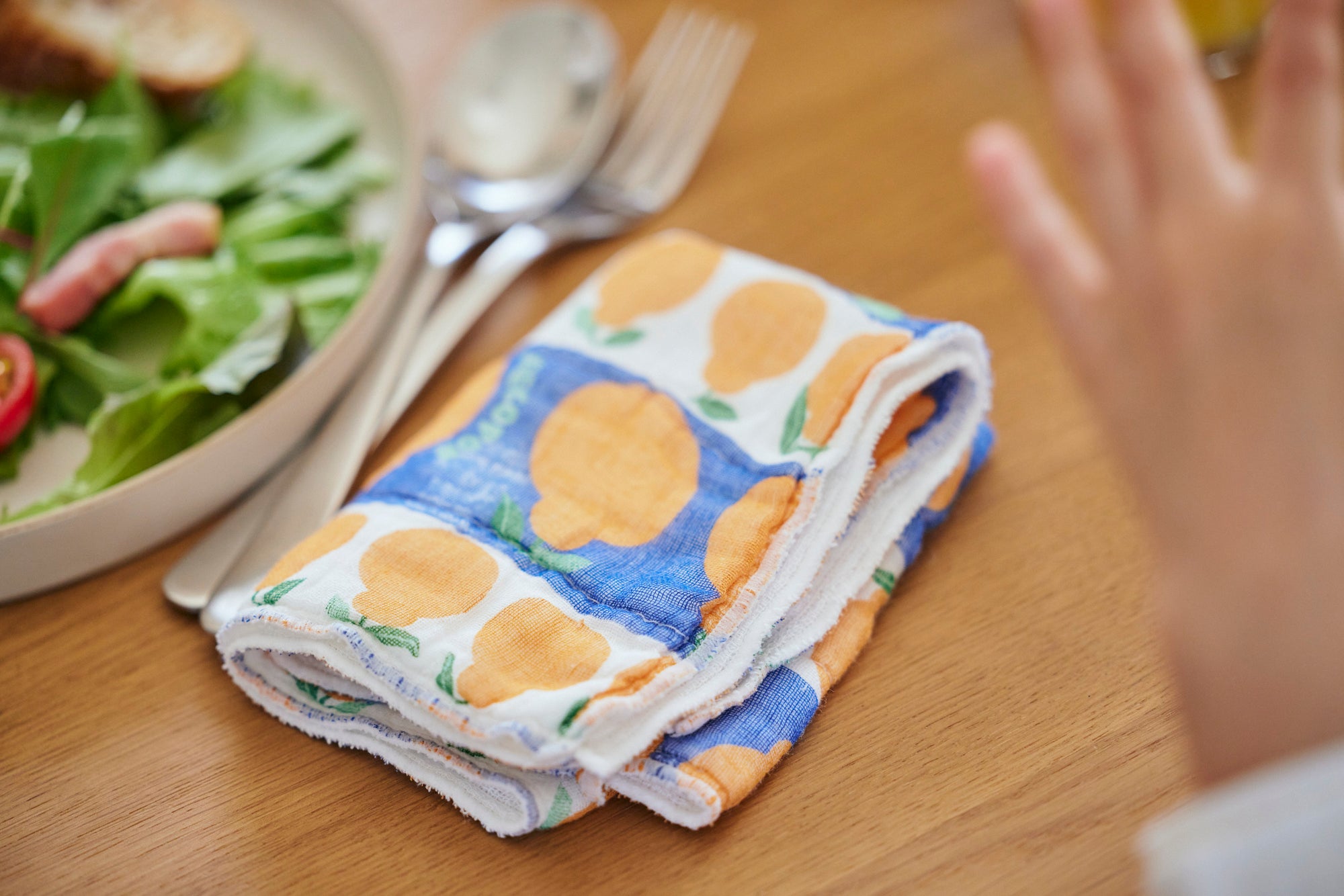Shirayuki Japanese Fine Mesh Kitchen Cloth - Dekopon Fruit