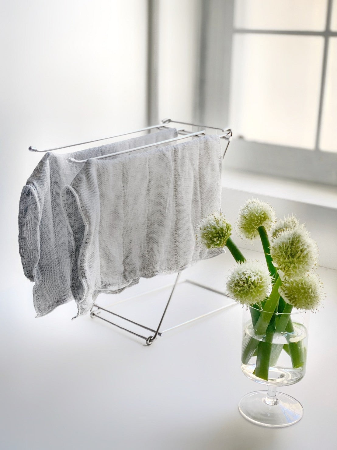 Shirayuki Kitchen Cloth Stand, Drying Rack