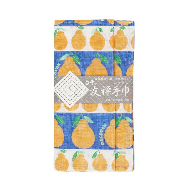 Shirayuki Japanese Tea Towel - Dekopon