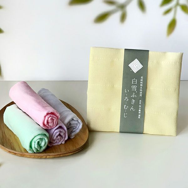 Limited Edition: "Iromuji" Pastel Kitchen Cloth 5-pack