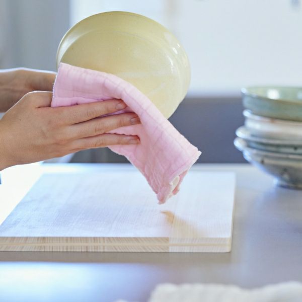 Limited Edition: "Iromuji" Pastel Kitchen Cloth 5-pack